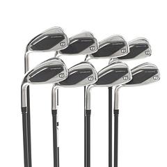 Wilson Dynapower Max 2025 Graphite Mens Left Hand Irons 5-GW+SW Lite - KBS Max Graphite Iron 45 - Image 1