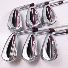 Ladies Ping G Le2 Irons / 7-PW+UW+SW / Orange Dot / Ladies Flex Ping ULT 240 - Image 2