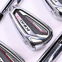 Cobra King F9 Irons / 5-PW+SW / Regular Flex KBS Tour 90 Shafts - Image 1