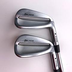 Used Ping iBlade Iron Set / 6 - W / Ping AWT 2.0 Regular Flex - Image 3