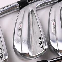 Titleist T100.S 2021 Irons / 5-PW / Stiff Flex Project X LZ 120 Shafts - Image 1