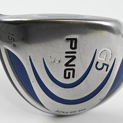 Left Hand Ping G5 #3 Wood / 15 Degree / Stiff Flex Ping TFC 100 F - Image 1