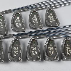 Ping Zing 2 Irons / 3-PW+SW / Green Dot / Stiff Flex Ping Karsten JZ Shafts - Image 2