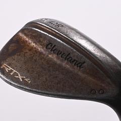 Cleveland RTX-4 Raw Sand Wedge / 56 Degree / Stiff Flex Dynamic Gold S400 Shaft - Image 1