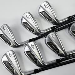 Left Hand Callaway Apex Ai200 Irons / 5-PW+GW / Stiff Flex UST Recoil DART 80 - Image 6