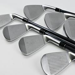 Left Hand Callaway Apex Ai200 Irons / 5-PW+GW / Stiff Flex UST Recoil DART 80 - Image 7