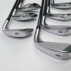 Left Hand Callaway Apex Ai200 Irons / 5-PW+GW / Stiff Flex UST Recoil DART 80 - Image 2