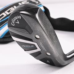 Callaway Rogue #4 Hybrid / 21 Degree / Stiff Flex Aldila Synergy Blue 60 Shaft - Image 1