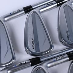Ping i230 Irons / 4-9i / Blue Dot / Stiff Flex Project X IO 110 Shafts - Image 1