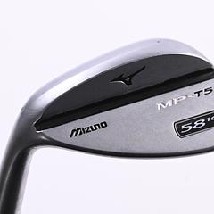 Left Hand Mizuno MP-T5 Lob Wedge / 58 Degree / Wedge Flex Dynamic Gold Shaft - Image 1