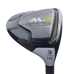 Used TaylorMade M2 2017 3 Fairway Wood / 15 Degrees / Stiff Flex - Image 2