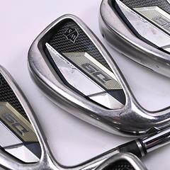Left Hand Wilson D9 Irons / 5-PW+GW / Stiff Flex KBS Max Ultralite Shafts - Image 1