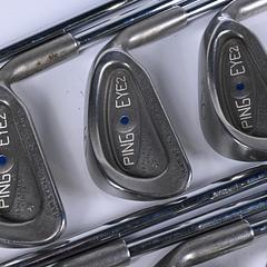 Ping Eye 2 Irons / 3-PW+SW / Blue Dot / Stiff Flex Ping Shafts - Image 1