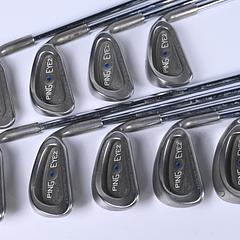 Ping Eye 2 Irons / 3-PW+SW / Blue Dot / Stiff Flex Ping Shafts - Image 2