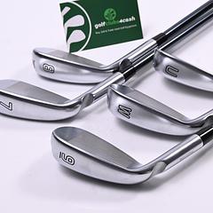 Ping G730 Irons / 7-PW+UW / Green Dot / Senior Flex UST Mamiya Recoil DART 65 - Image 4