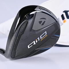 Left Hand Taylormade Qi10 Max #3 Wood / 16 Degree / Stiff Flex Fujikura 75 - Image 1