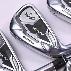 Left Hand Callaway Apex 19 Irons / 4-PW+GW / Regular Flex Elevate 95 Shafts - Image 1