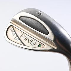 Ping Tour Lob Wedge / 58 Degree / Green Dot / Stiff Flex Dynamic Gold SL S300U - Image 1