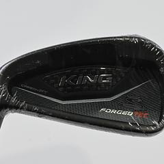 Left Hand Cobra King Forged Tec Black #4 Iron / 21 Degree / Stiff Flex KBS Tour - Image 1