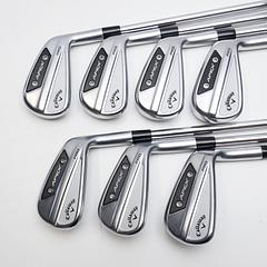 Used Callaway Apex Pro 24 Iron Set / 4 - PW / Stiff Flex - Image 1