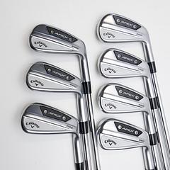 Used Callaway Apex Pro 24 Iron Set / 4 - PW / Stiff Flex - Image 2