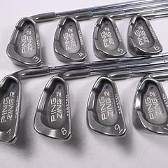 Ping Karsten Zing 2 Irons / 3-PW / Blue Dot / Stiff Flex Ping JZ Red Shafts - Image 2