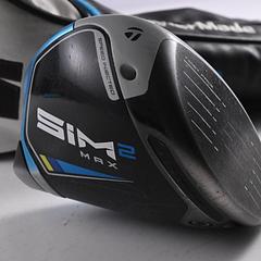 Taylormade SIM2 Max Driver / 9 Degree / Stiff Flex Fujikura Speeder 57 Shaft - Image 1