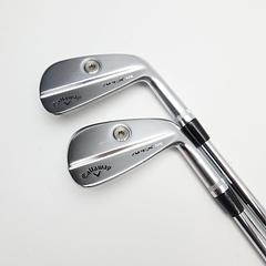 Used Callaway Apex MB 21 Iron Set / 7 - PW / Stiff Flex - Image 4