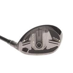 TaylorMade Qi35 Graphite Mens Right Hand 4 Hybrid 22* Stiff - HZRDUS RDX Smoke 6.0 80g HY - Image 1