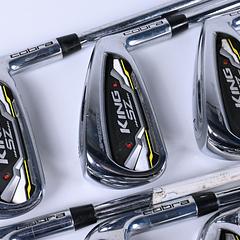 Cobra King Speedzone Irons / 5-PW+GW / Regular Flex KBS Tour 90 Shafts - Image 1