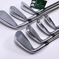 Mizuno JPX 923 Hot Metal HL Irons / 5-PW+GW / Stiff Flex UST Recoil 95 Shafts - Image 4