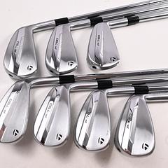 Taylormade P790 2025 Irons / 5-PW+AW / Stiff Flex KBS Tour Lite Shats - Image 1