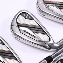 Left Hand Callaway Mavrik Irons / 5-PW+SW / Regular Flex Elevate 95 Shafts - Image 2