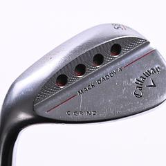 Left Hand Callaway Mack Daddy 4 Lob Wedge / 58 Degree / Stiff Flex Dynamic Gold - Image 1