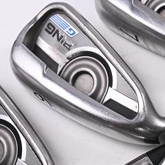 Left Hand Ping G Series Irons / 5-PW+SW+LW / Regular Flex Ping AWT 2.0 Shafts - Image 1