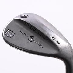 Wilson FG Tour Traction Control Lob Wedge / 60 Degree / Wedge Flex Dynamic Gold - Image 1