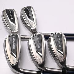 Left Hand Taylormade Stealth HD Irons / 8-PW+AW+SW / Senior Flex Ventus Blue 5 - Image 2