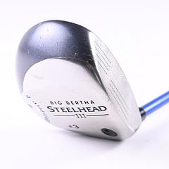 Callaway Steelhead III #3 Wood / 15 Degree / Stiff Flex Grafalloy Blue Shaft - Image 1