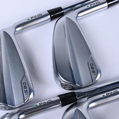 Ping i530 Irons / 6-PW / Green Dot / Regular Flex Elevate MPH 95 Shafts - Image 1