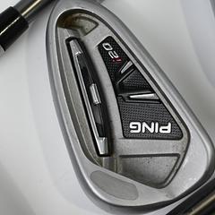 Ping i20 Irons / 4-PW+SW / Blue Dot / Senior Flex Ping TFC 169 Shafts - Image 1