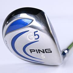 Ping G5 #5 Wood / 18 Degree / Stiff Flex Aldila NV 2KXV 75 Shaft - Image 1