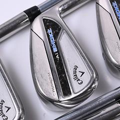 Callaway Paradym Ai Smoke Irons / 5-PW+AW / Stiff Flex Project X IO 110 Shafts - Image 1
