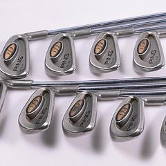 Ping i3 Irons / 3-PW+SW / Green Dot / Stiff Flex Ping JZ Shafts - Image 2