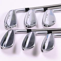 Taylormade P790 2025 Irons / 6-PW+GW / Stiff Flex SteelFiber i110 Shafts - Image 2