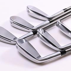 Taylormade P790 2025 Irons / 6-PW+GW / Stiff Flex SteelFiber i110 Shafts - Image 4