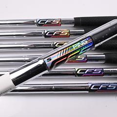 Ping i-Series E1 Irons / 4-PW / Black Dot / Stiff Flex Ping CFS Distance Shafts - Image 5