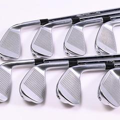 Left Hand Ping i530 Irons / 4-PW+GW / Blue Dot / Stiff Flex KBS Tour 120 Shafts - Image 3