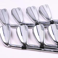 Left Hand Ping i530 Irons / 4-PW+GW / Blue Dot / Stiff Flex KBS Tour 120 Shafts - Image 2