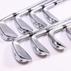 Left Hand Ping i530 Irons / 4-PW+GW / Blue Dot / Stiff Flex KBS Tour 120 Shafts - Image 4