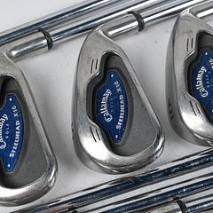 Callaway X-16 Irons / 3-PW+SW / Uniflex Steelhead X-16 Shafts - Image 1